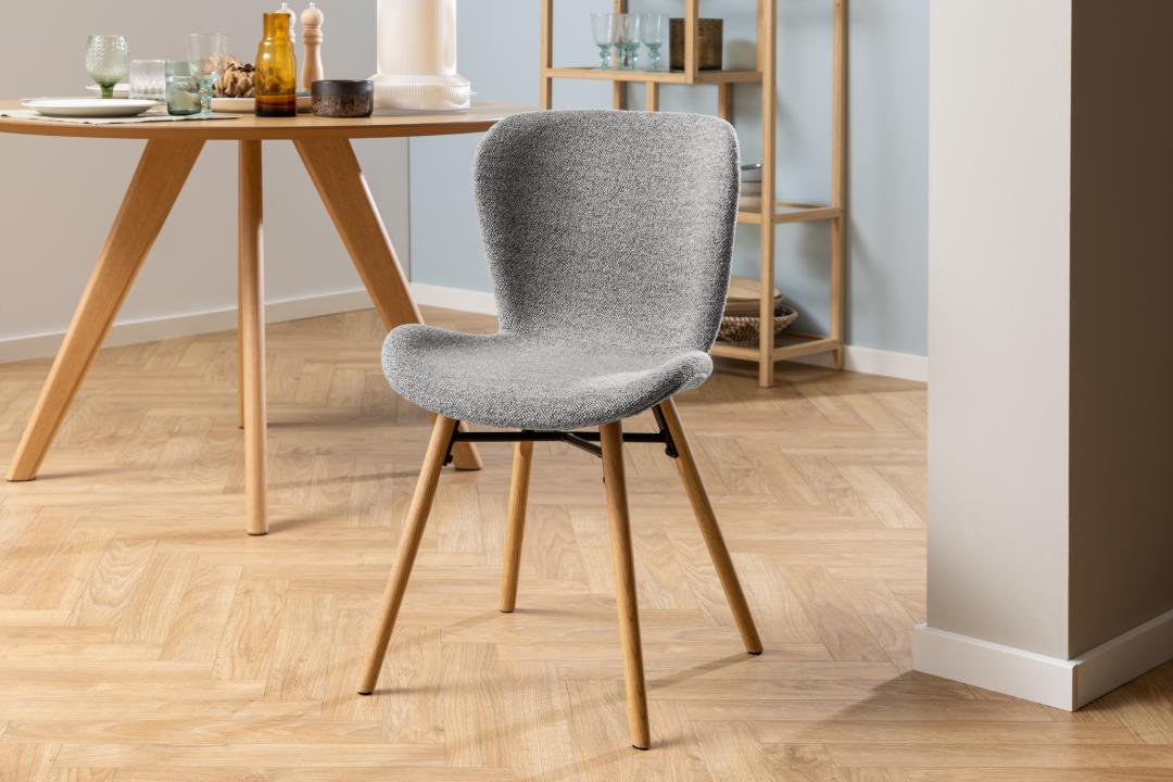 Sedia da pranzo Batilda - A1 - Gambe Legno naturale