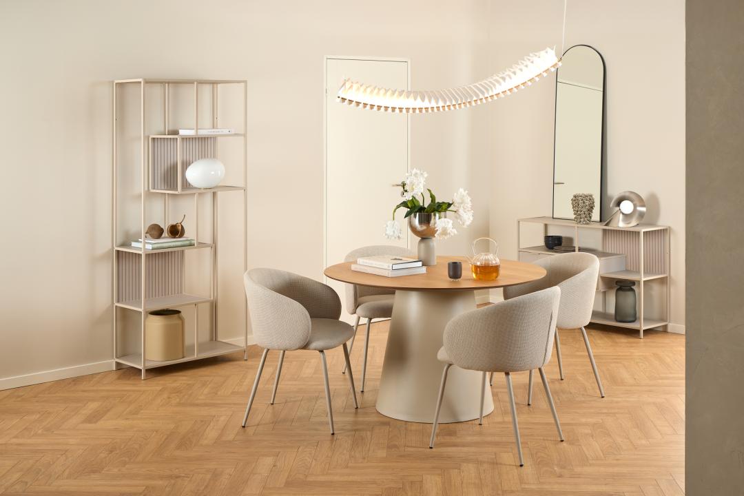 Tavolo da pranzo Soli tondo 120-2