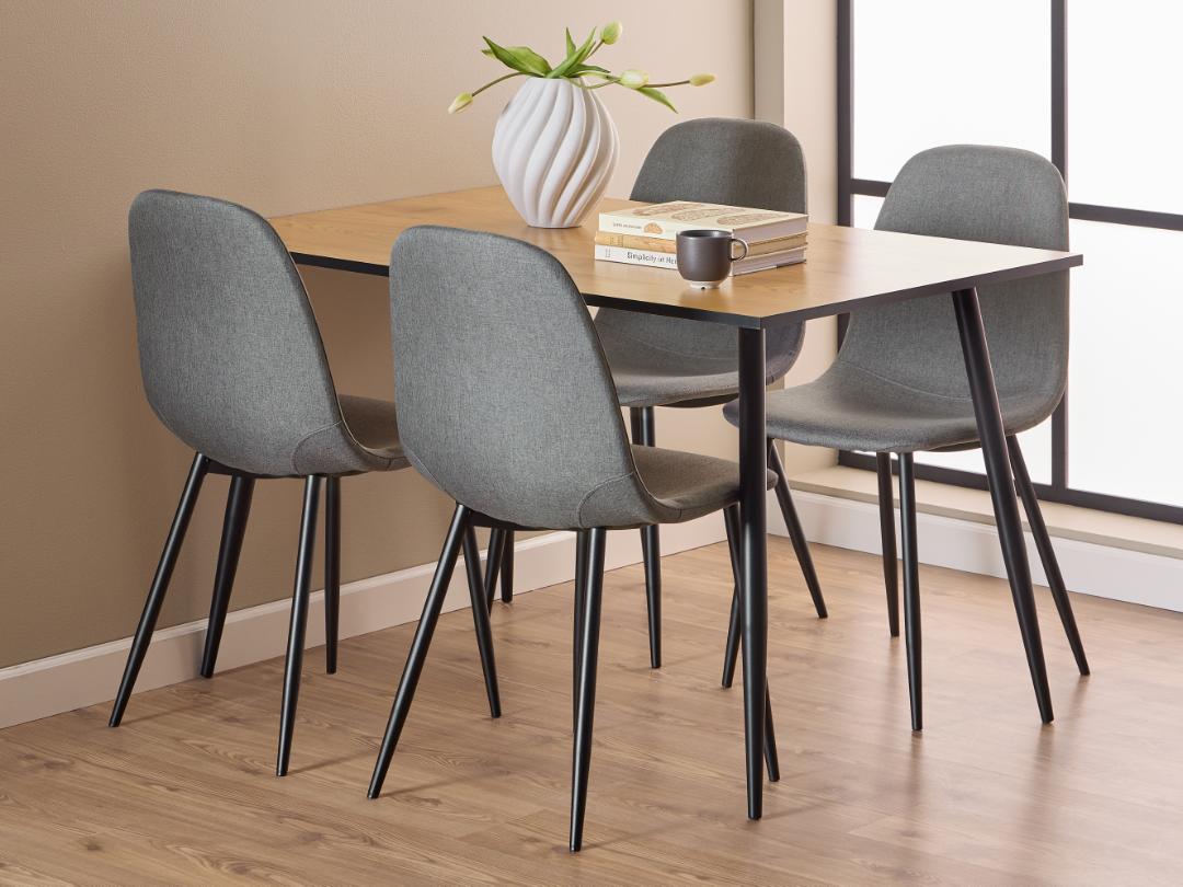 Set Tavolo da pranzo Wilma 120x80-3