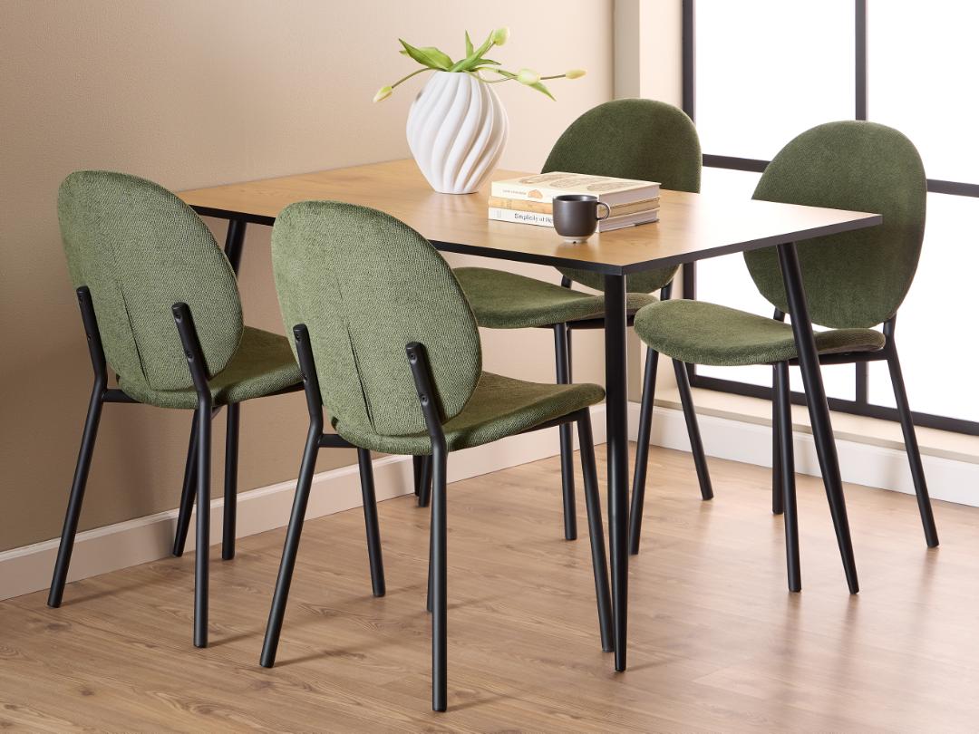 Set Tavolo da pranzo Wilma 120x80-1