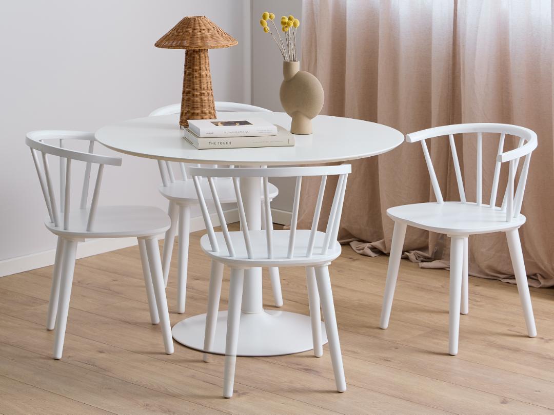 Set tavolo Ibiza 110 con 4 Sedie