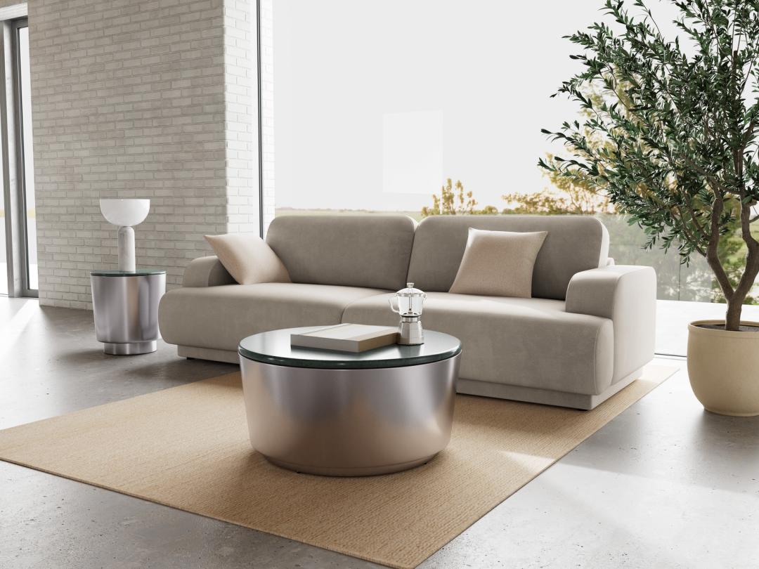 Tavolino da caffè Cangas tondo 80-2