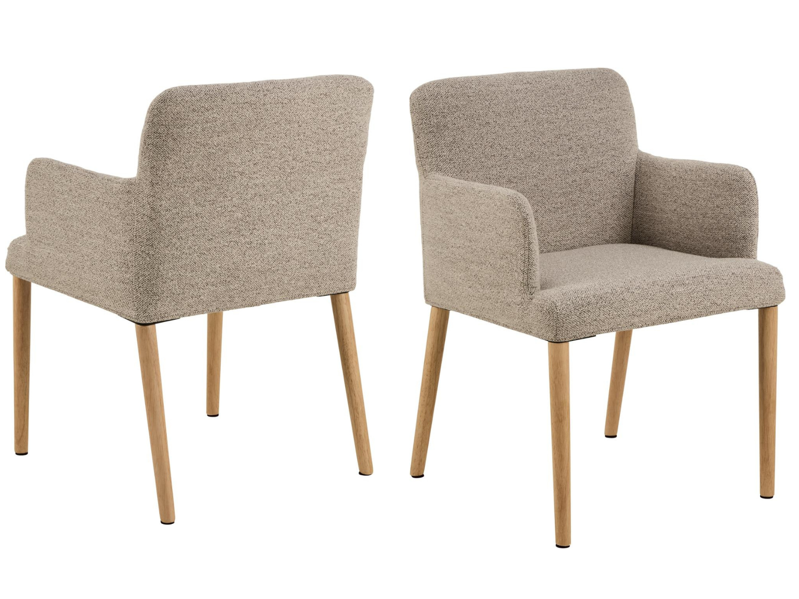 Sedia da pranzo con bracciolo Zoe-1