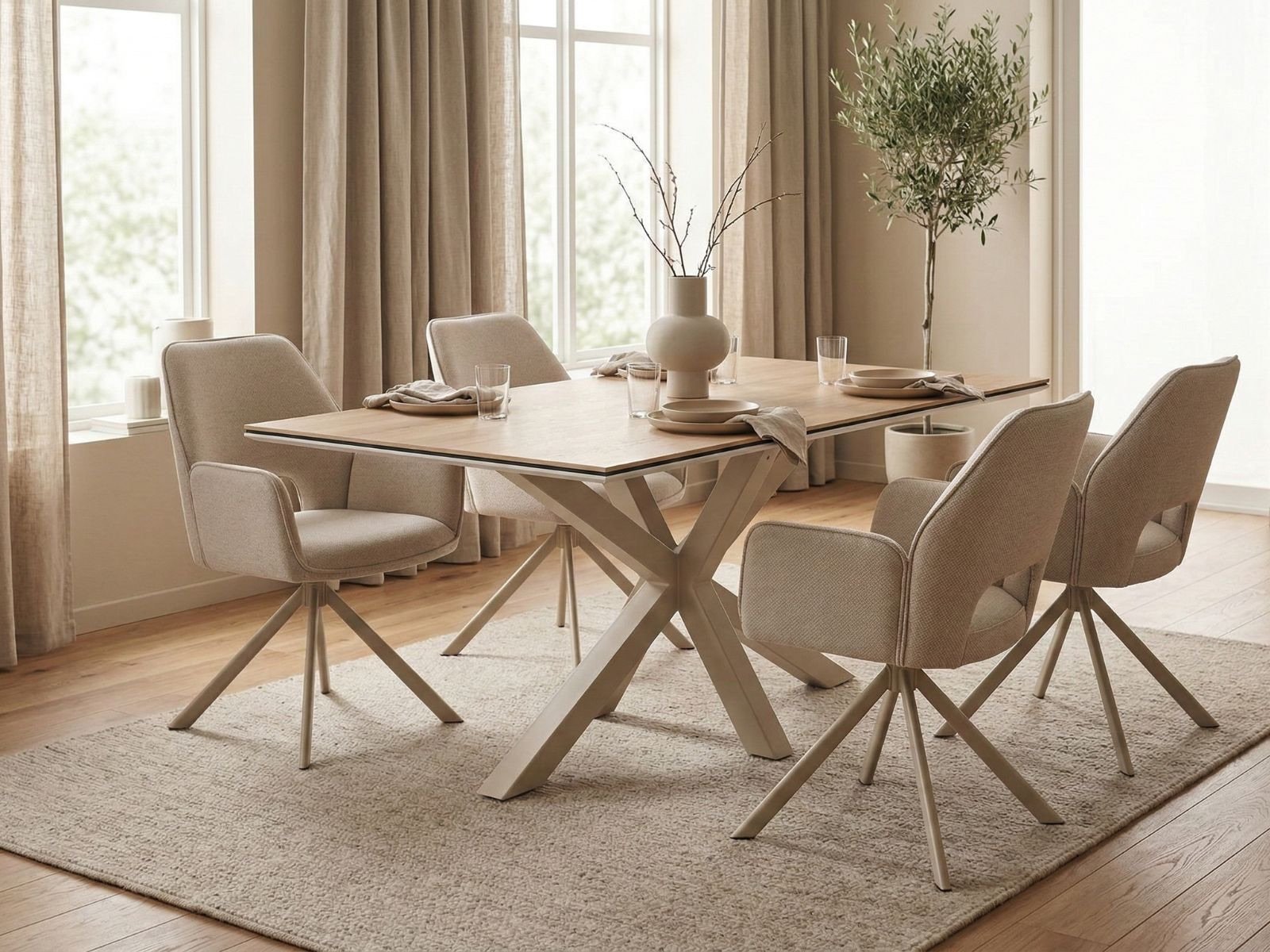 Tavolo da pranzo Heaven 135-1