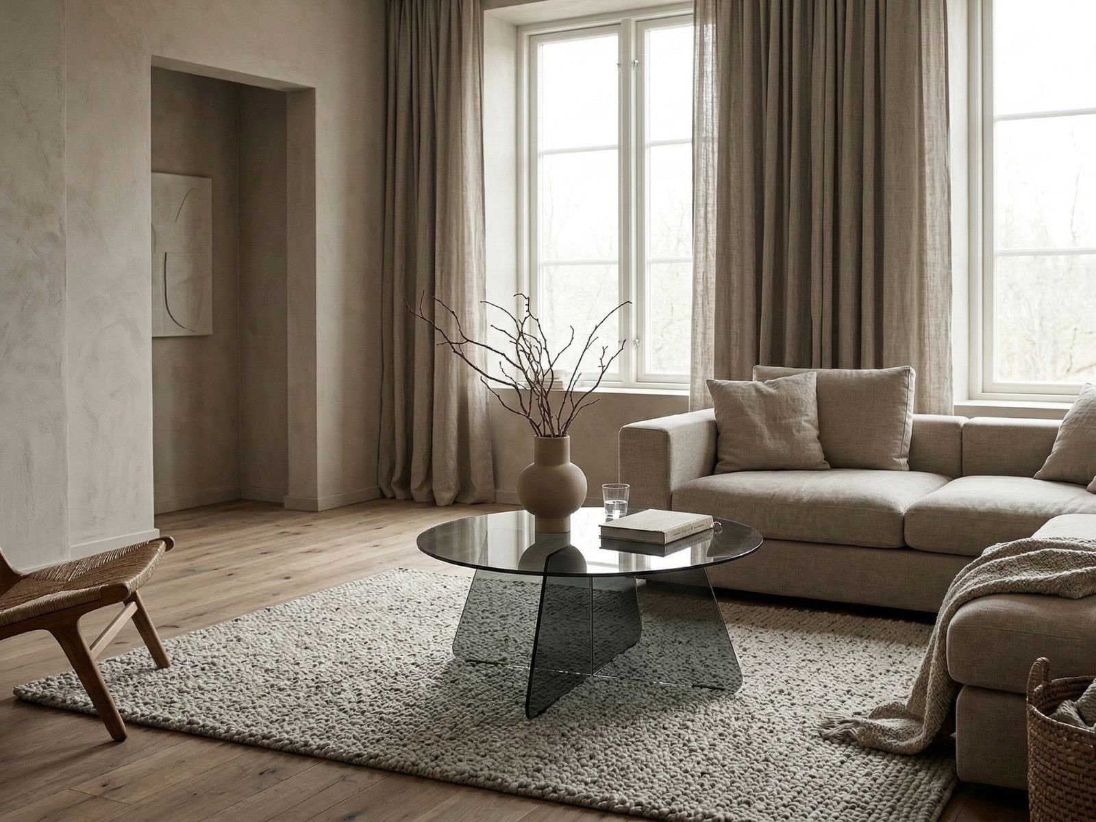 Tavolino da caffè Samos tondo 80-5