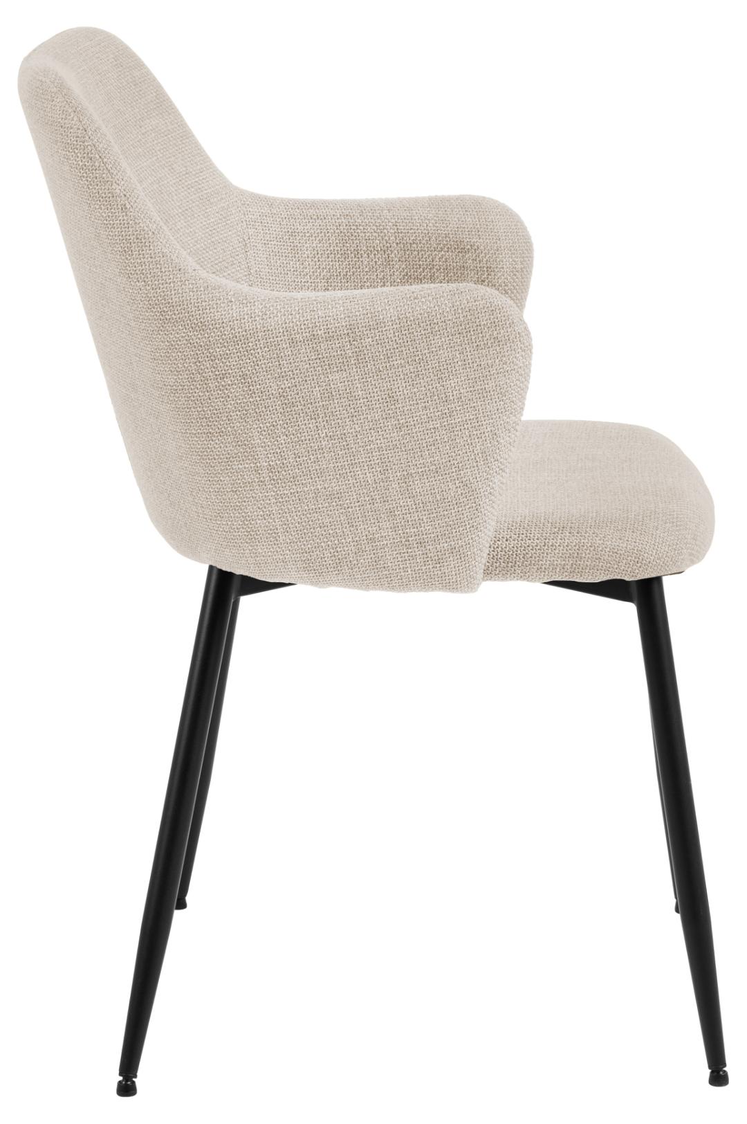 Sedia da pranzo con bracciolo Ilsa-6
