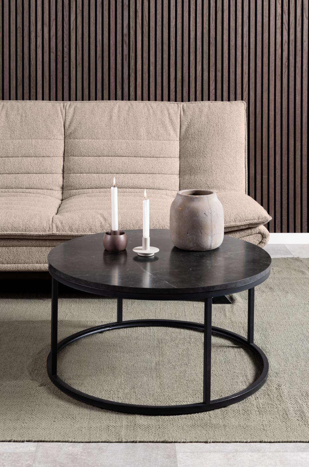 Tavolino da caffè Spiro tondo 80-5