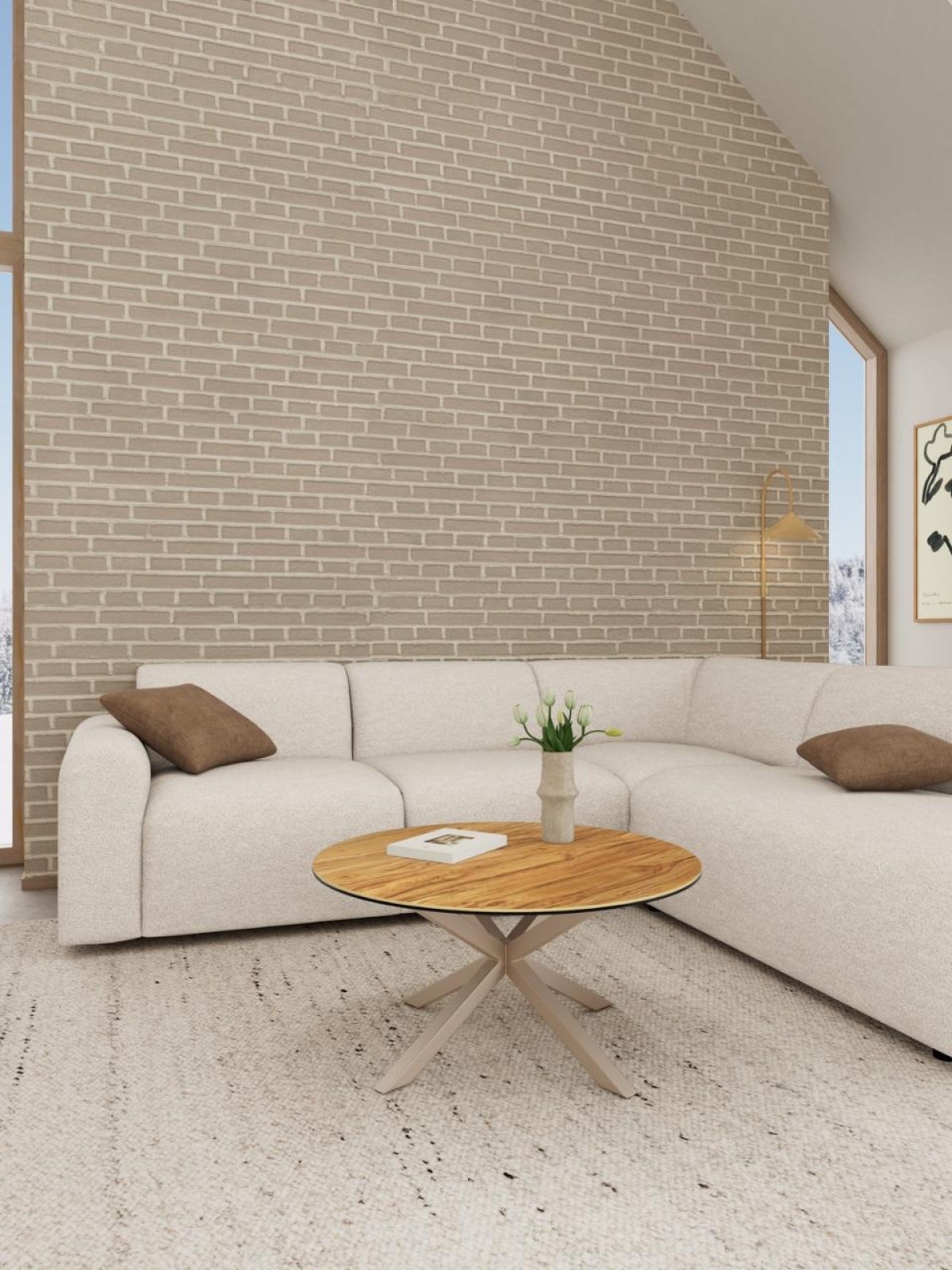 Tavolino da caffè Heaven tondo 82-4