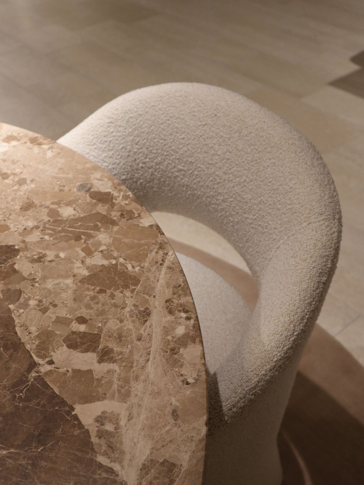 Sedia da pranzo con braccioli Tori-6