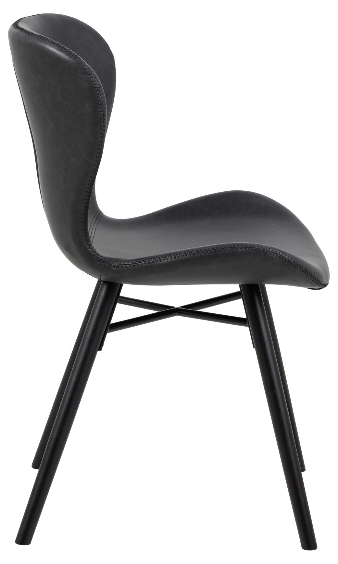 Sedia da pranzo Batilda - A1 - Gambe Verniciato Nero-8