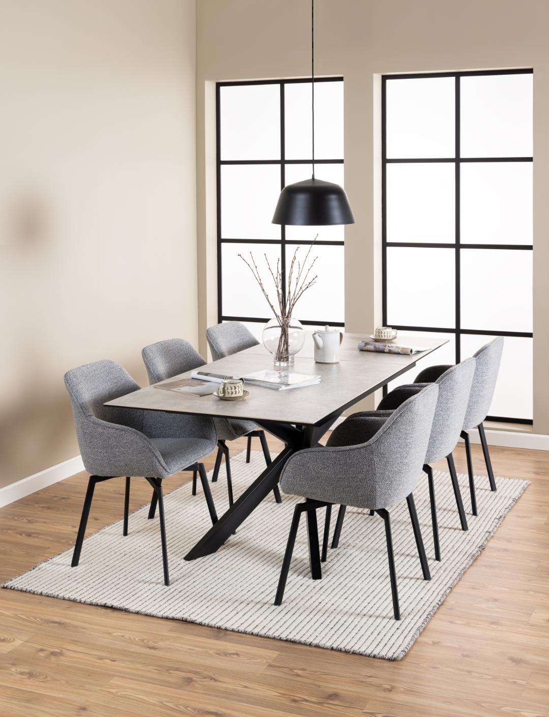 Tavolo da pranzo Irwine 168x90-8