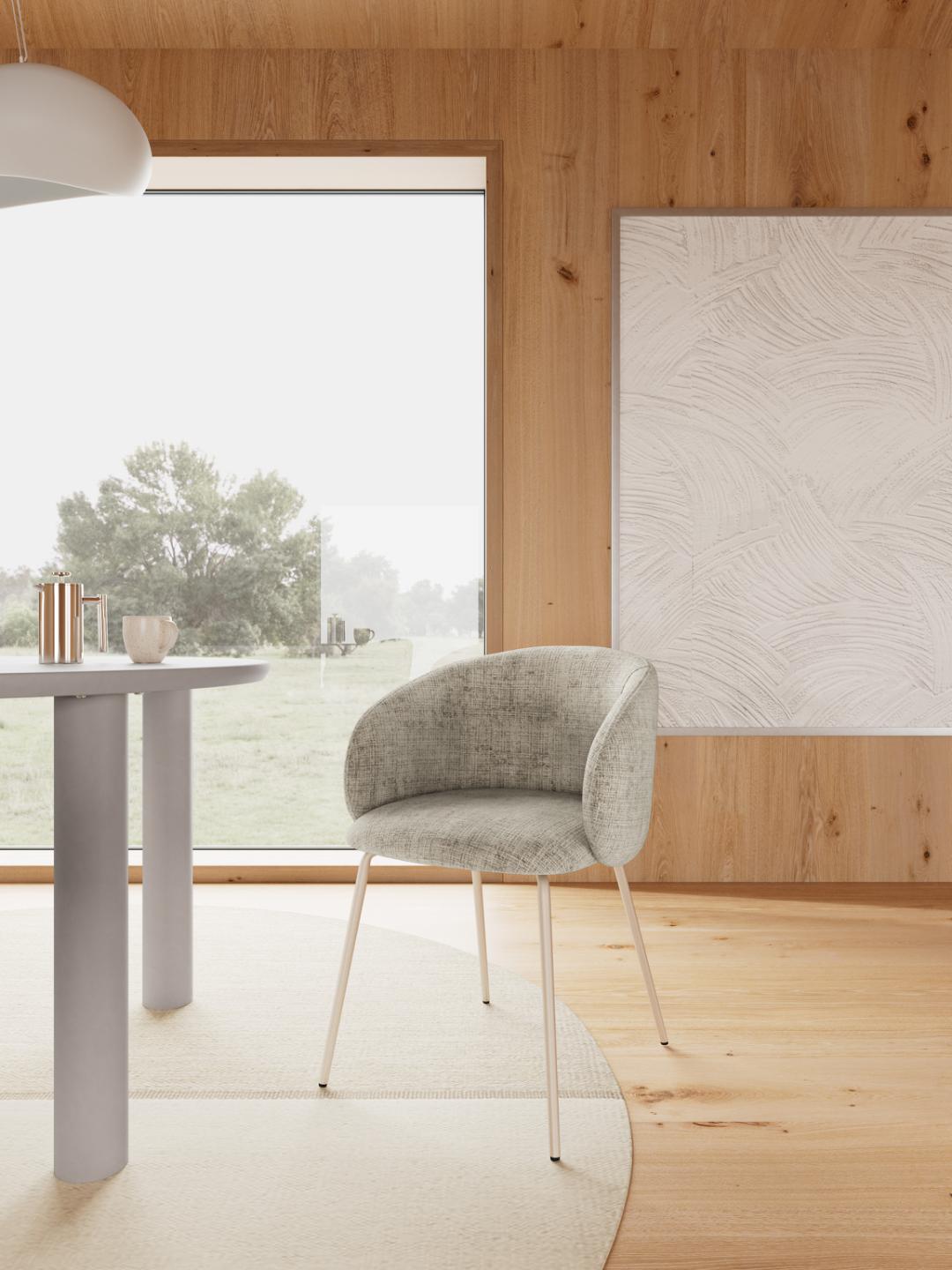 Tavolo da pranzo Magee tondo 120-7