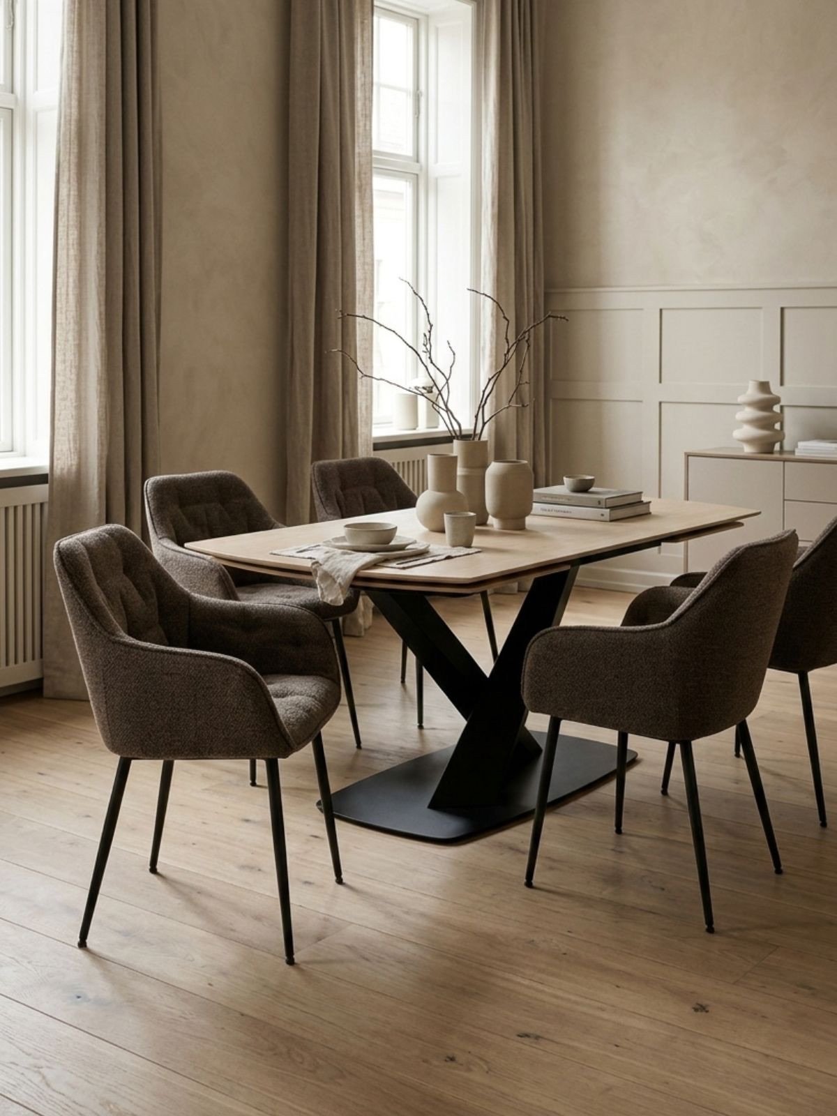 Tavolo da pranzo Morella 160/240-4